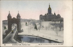 Bushnell Park Hartford, CT Postcard Postcard Postcard