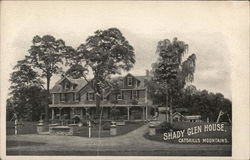 Shady Glen House, Catskills Mountains Postcard