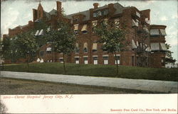 Christ Hospital Jersey City, NJ Postcard Postcard Postcard