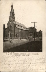 St. Peter's Church and College Jersey City, NJ Postcard Postcard Postcard