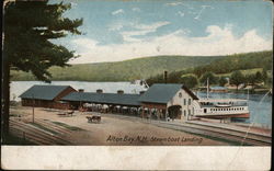 Steamboat Landing Postcard
