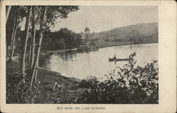 Ben Mere Inn, Lake Sunapee New Hampshire Postcard Postcard Postcard