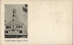Cong'l Church Postcard