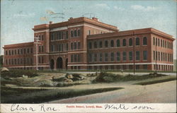 Textile School Lowell, MA Postcard Postcard Postcard