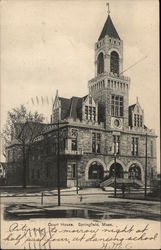 Court House Springfield, MA Postcard Postcard Postcard