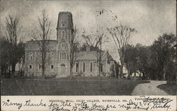 Memorial Hall, Colby College Postcard