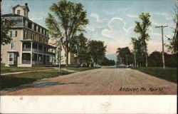 Main St. Andover, ME Postcard Postcard Postcard