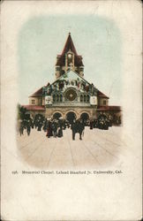 Memorial Chapel, Leland Stanford Jr. University Postcard