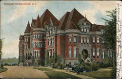 Masonic Home Utica, NY Postcard Postcard Postcard