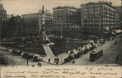 Lafayette Square Buffalo, NY Postcard Postcard Postcard
