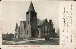 First Congregational Church Appleton, WI Postcard Postcard Postcard