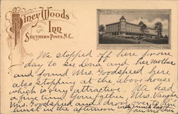 Piney Woods Inn Postcard