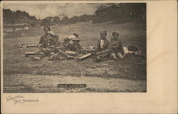 Black Golf Caddies Hot Springs, VA Postcard Postcard Postcard