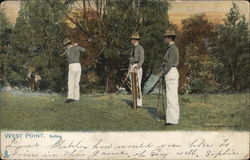 West Point Golfing New York Postcard Postcard Postcard