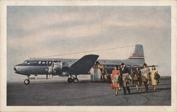 United Air Lines DC-6 Mainliner 300 Aircraft
