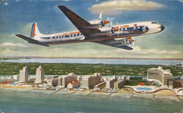 Eastern Air Lines Golden Falcon DC-7B Aircraft