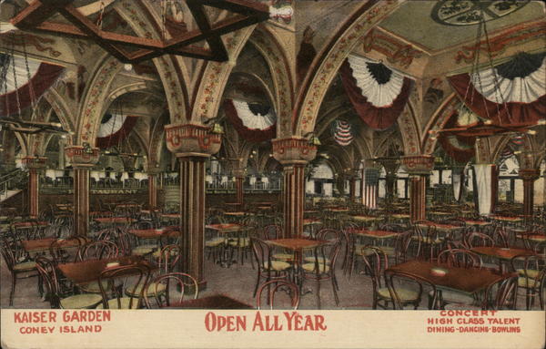 Kaiser Garden, Coney Island New York