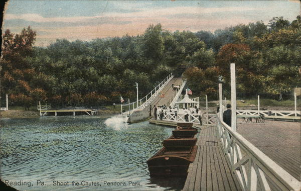 Shoot the Chutes, Pendora Park Reading Pennsylvania