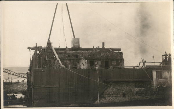 The Maine, Feb 1912 Havana Cuba