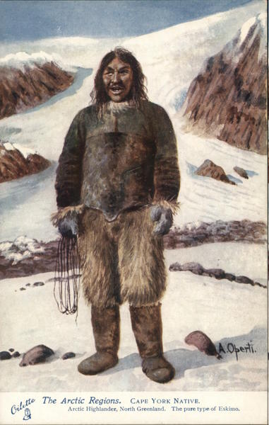 The Arctic Regions - Cape York Native, Arctic Highlander, North Greenland
