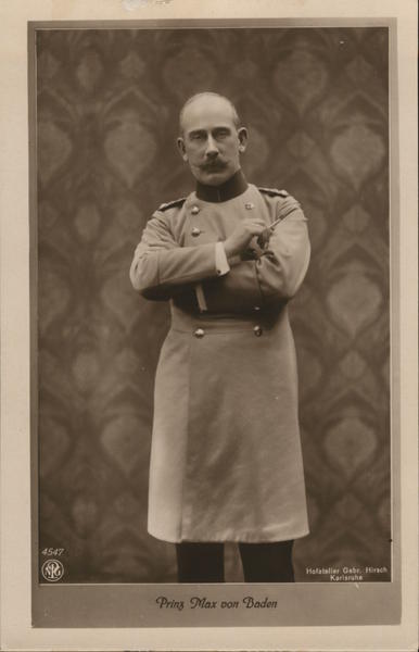 Prince Max von Baden Royalty