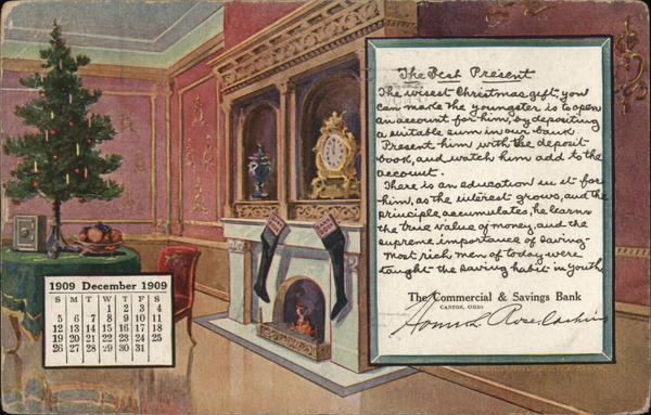 The Commercial & Savings Bank of Canton, Ohio Advertising