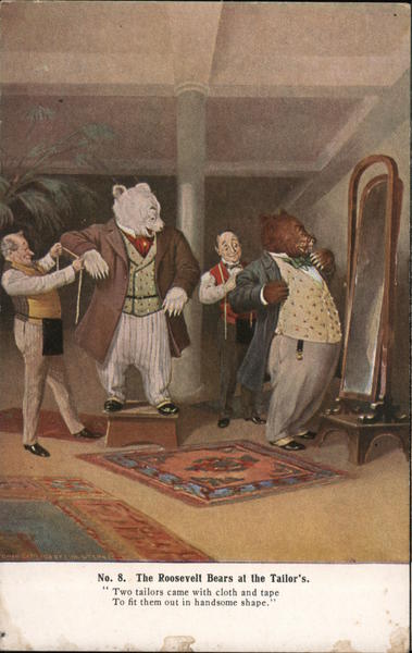 The Roosevelt Bears at the Tailor's