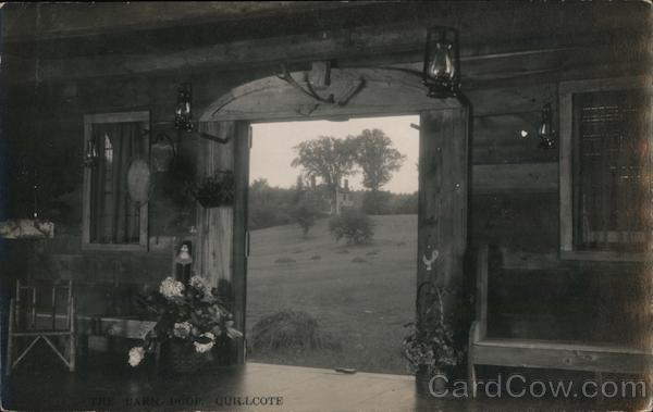 The Barn Door, Quillcote, Kate Douglas Wiggin House Hollis Maine
