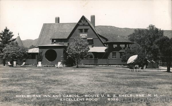 Shelburne Inn and Cabins - Excellent Food, Route U.S. 2 New Hampshire