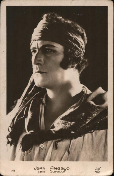 Jean Angelo in Surcouf, 1924 Actors