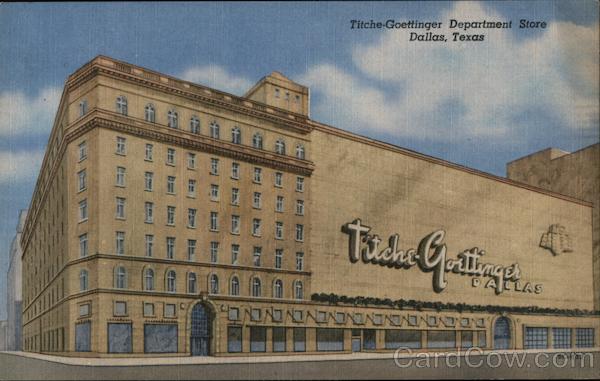 Titche-Goettinger Department Store Dallas Texas
