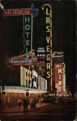 Casino Center, Fremont Street Las Vegas, NV Postcard Postcard Postcard