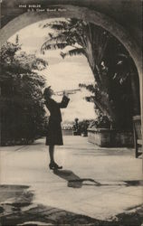 Female Spar Bugler Postcard