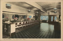 The Riviera Restaurant Postcard