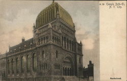 Temple Beth-El New York City, NY Postcard Postcard