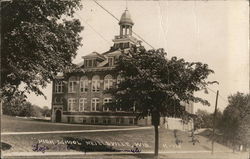 High School Neillsville, WI Postcard Postcard 