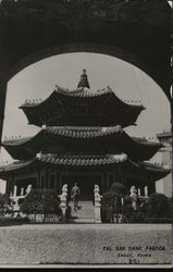 Pal Gak Dang Pagoda Seoul, Korea Postcard Postcard Postcard