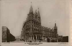St. Pancras Station, Midland Railway London, England Postcard Postcard
