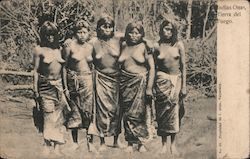 Indias Onas (Nude) Postcard