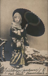 Snow Costume Postcard