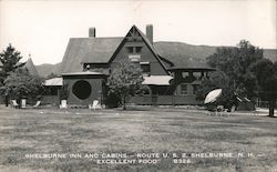 Shelburne Inn and Cabins - Excellent Food, Route U.S. 2 Postcard