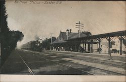 Railroad Station Exeter, NH Postcard Postcard Postcard