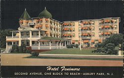 Hotel Fenimore Asbury Park, NJ Postcard Postcard Postcard