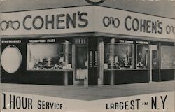 Cohen's Optical Company Building Postcard