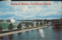 General Motors Technical Center Postcard