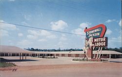 Stonewall Jackson Motor Lodge Postcard
