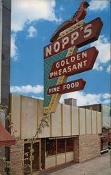 Nopp's Golden Pheasant Restaurant Postcard