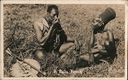 A Zulu Family Postcard