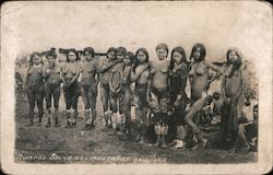 Nude "Wild Women of the Mountains" Postcard