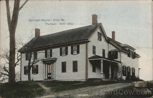 Garrison House Eliot Maine